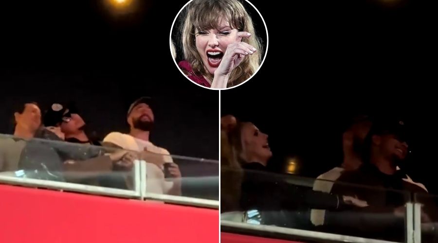 Patrick and Brittany Mahomes makes a SHOCKING SUPRISE Appearance and REUNITE with Travis Kelce in Amsterdam to watch Taylor Swift's Eras Tour for the first time - Watch the Moment the Mahomes Couple appeared, Fans went WILD!