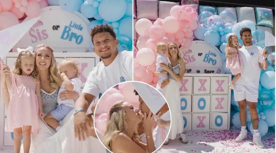 Patrick and Brittany Mahomes Third Baby Gender Reveal