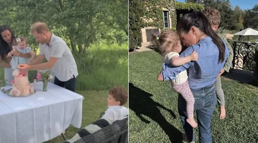 Prince Harry and Meghan Markle and the Children