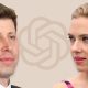 Scarlett Johansson and Sam Altman