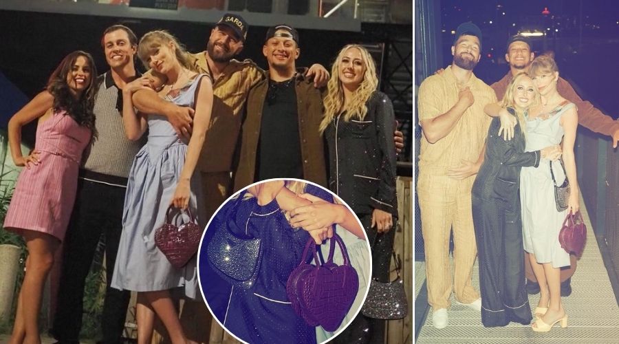 Taylor Swift and Brittany Mahomes' VERY EXPENSIVE date night outfits and bags details and price Revealed!... but can you guess who wore the most expensive look - And it is not who you think it is