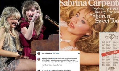 Taylor Swift and Sabrina Carpenter