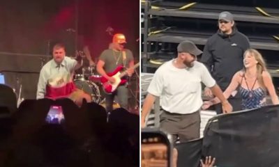 Travis Kelce Says ‘Taylor, This Is for You' as He Takes Home Karaoke Award After Belting Out Whitesnake