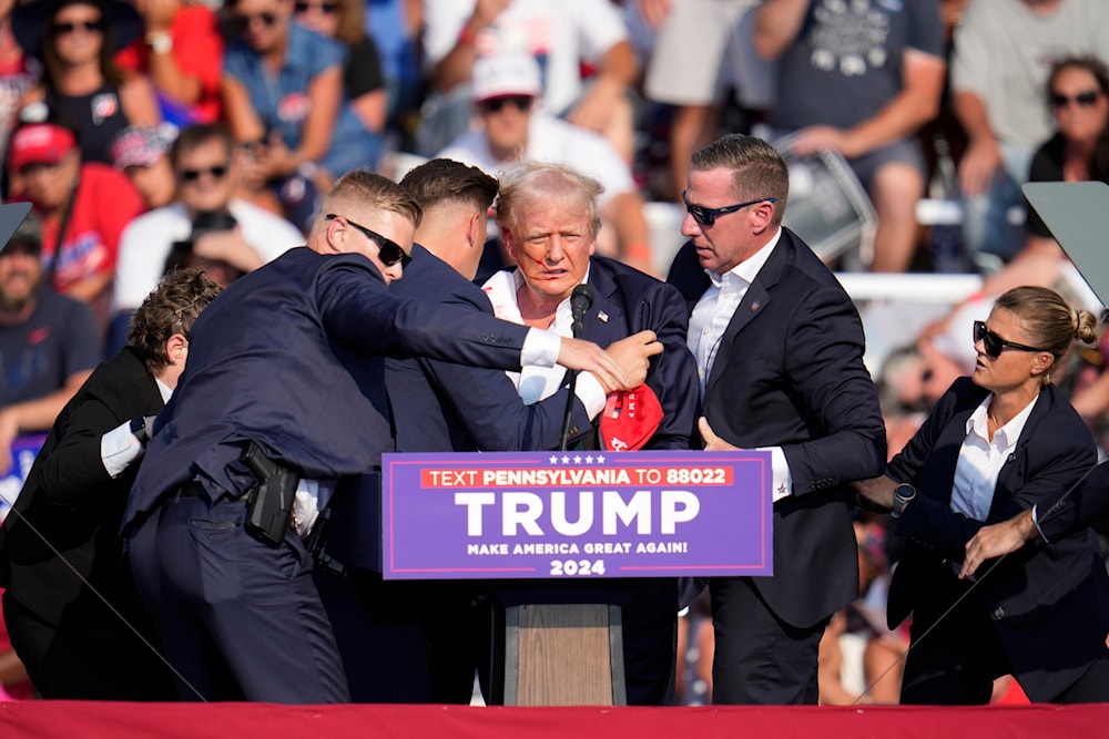 Trump being Shot